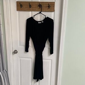 Chico's Black Long Sleeve Dress